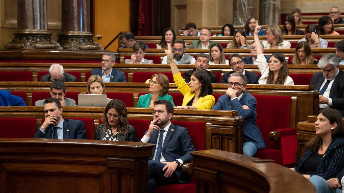 Imagen de archivo del Parlament catalán.