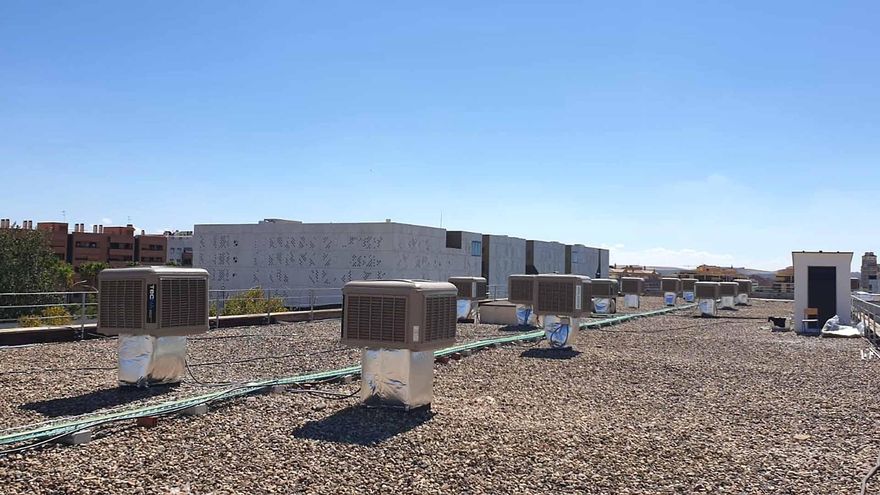 Con climatización, pero sin poder activarla: así se enfrentan al calor varios centros públicos de Córdoba