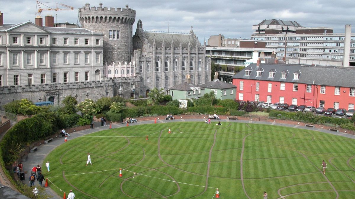 Torre del Castillo de Dublín. Durante 700 años, The Castle fue el símbolo del poder inglés sobre Irlanda.