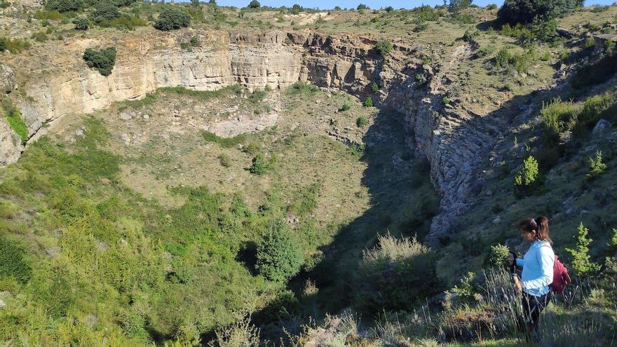 Ruta guiada para descubrir las dolinas de Zenzano este sábado