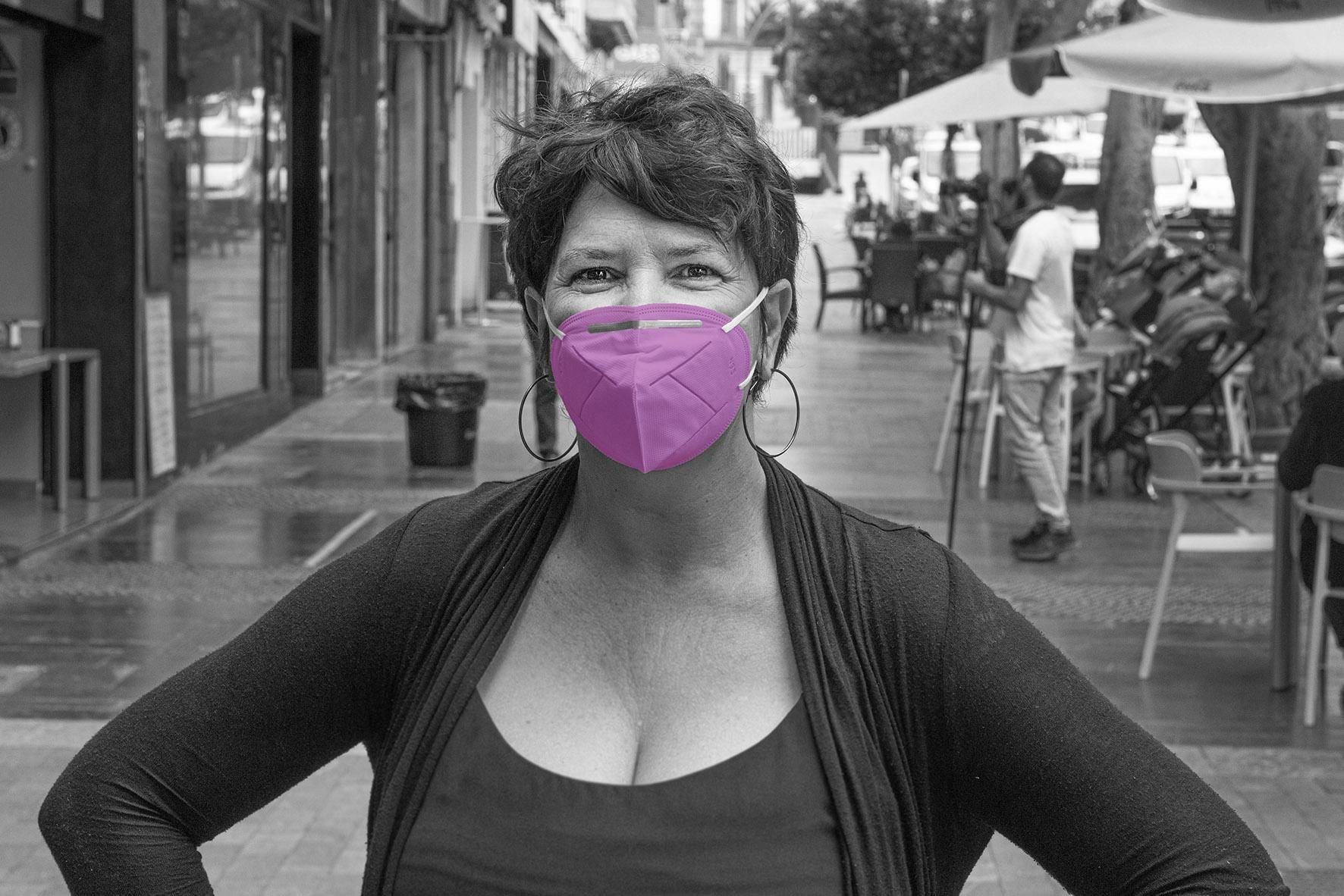 Begoña Vera, activista feminista.