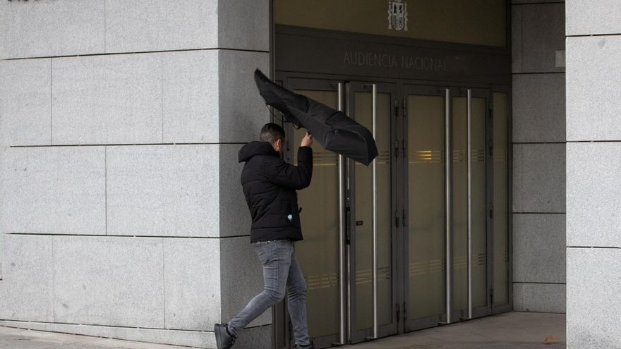 Archivo - El acusado, Manuel Blanco Vela, a su llegada a la Audiencia Nacional