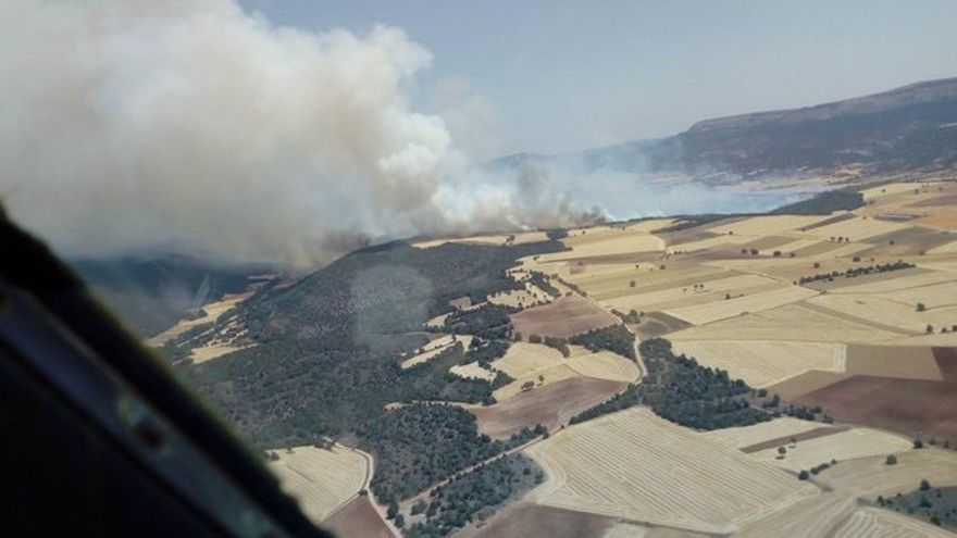 El juzgado deja en libertad al agricultor detenido por el incendio de Burgos