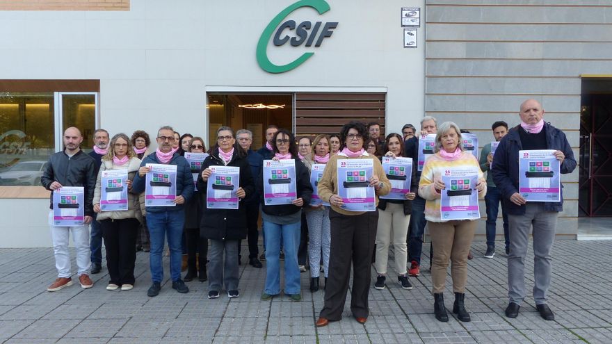 Concentración de CSIF por el 25N.