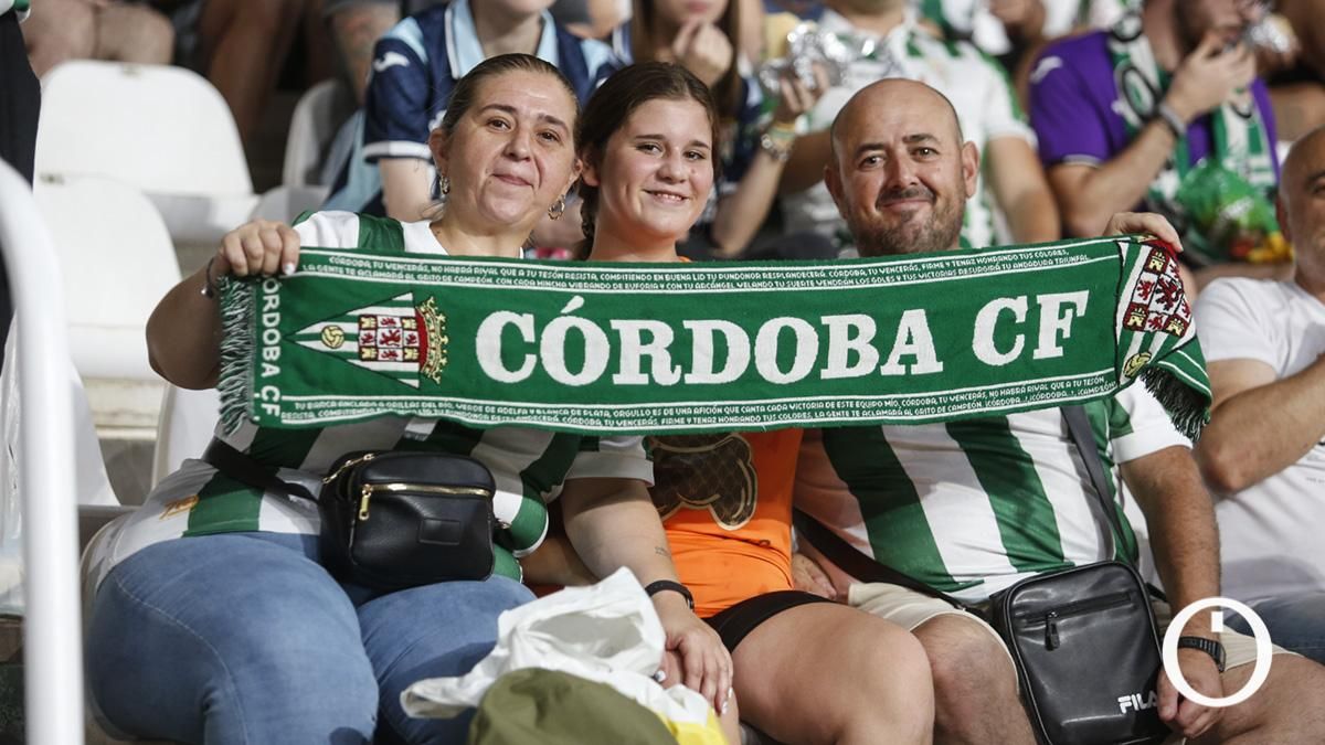 Grada Blanquiverde del Córdoba CF - CD Castellón