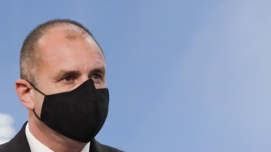 Rumen Radev, en una fotografía de archivo. EFE/EPA/OLIVIER HOSLET / POOL