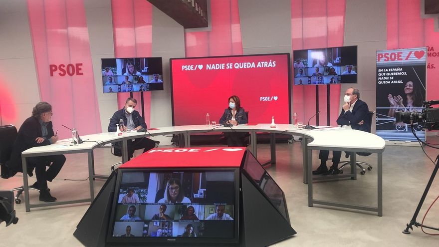 Encuentro con los alcaldes socialistas de la Comunidad de Madrid