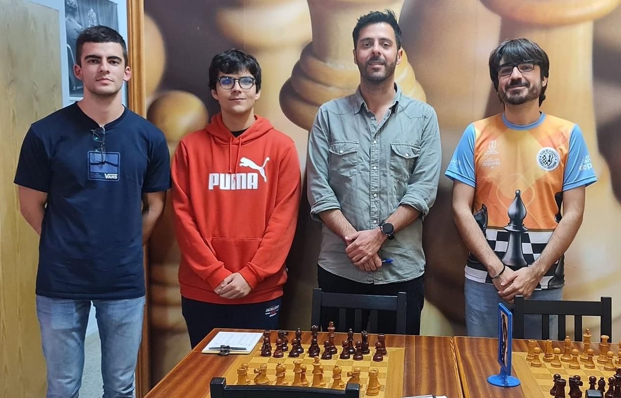 Miembros del Club de Ajedrez ‘Isla Bonita’.