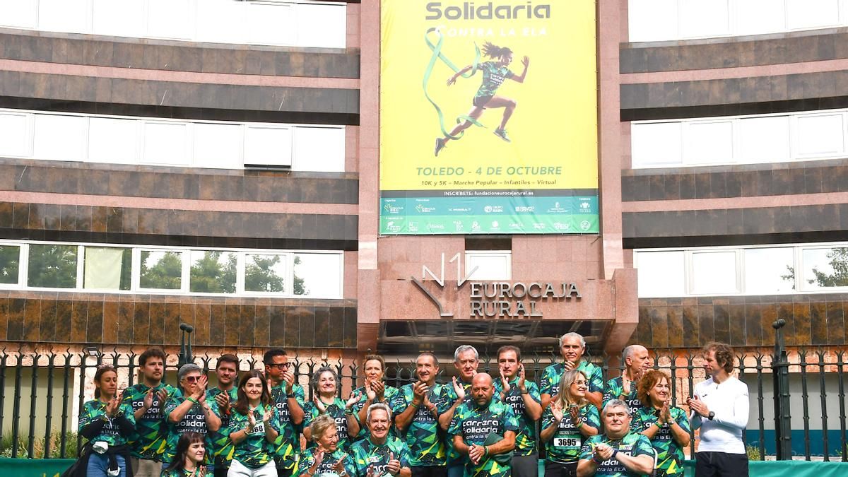 Cifras récord de participación y recaudación en la Carrera Solidaria contra la ELA de Fundación Eurocaja Rural