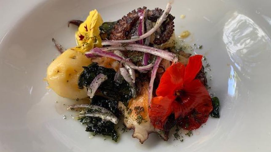 Ensalada templada de pulpo