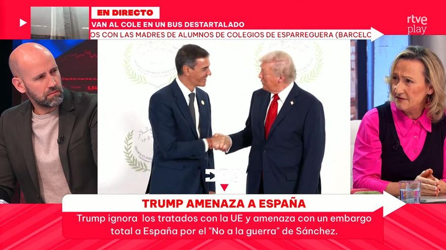 Gonzalo Miró frenó a Isabel Durán en RTVE por su "salvajada" sobre Pedro Sánchez: "Cada vez se parece más a Franco"