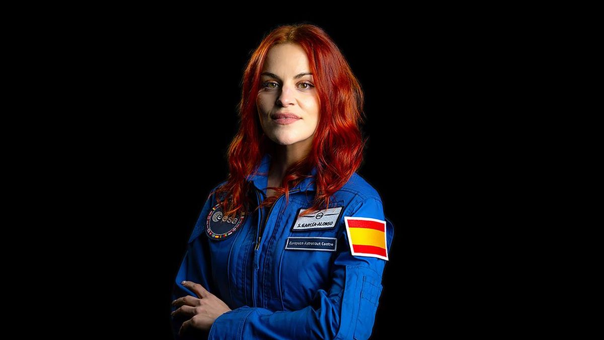 La astronauta Sara García en la Universidad de La Rioja