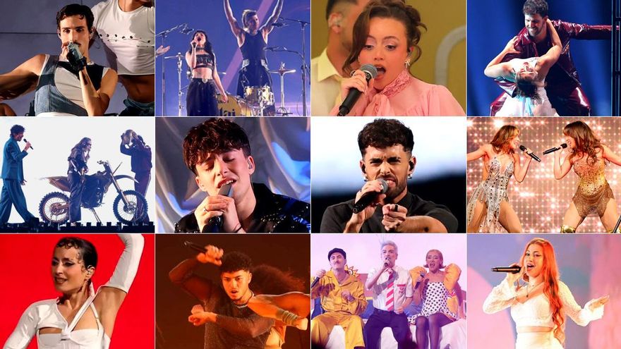Las 12 canciones que optan a ganar el Benidorm Fest 2026: vídeos de las actuaciones de su incierta final en RTVE