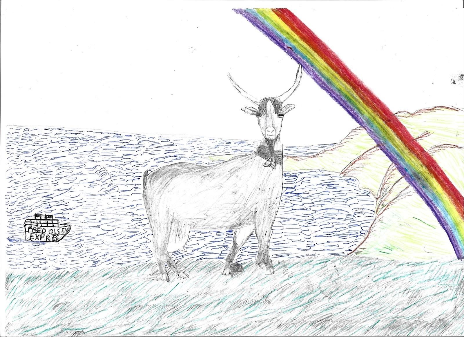 Tercer Premio: Dibujo de Carla Hellers Cabello de CEIP de Miranda.