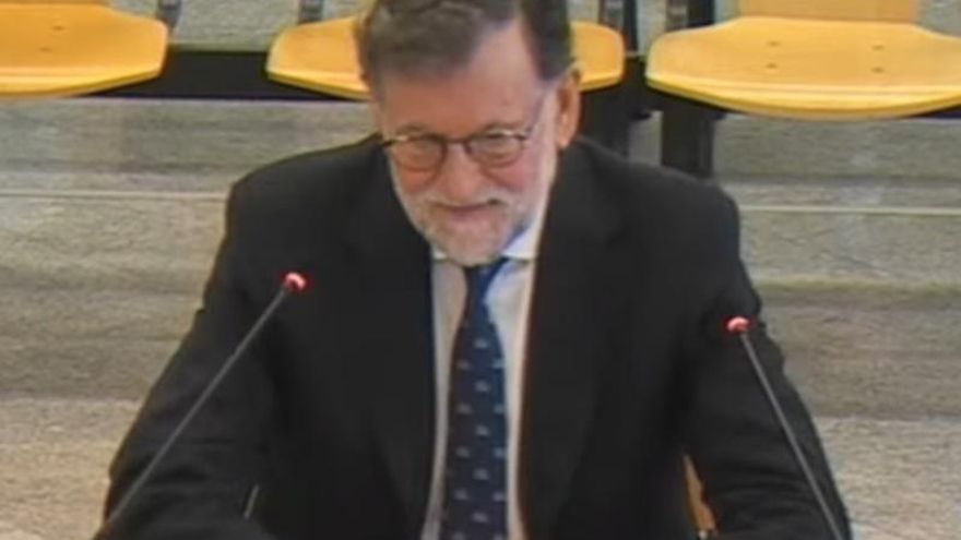 Mariano Rajoy en la Audiencia Nacional