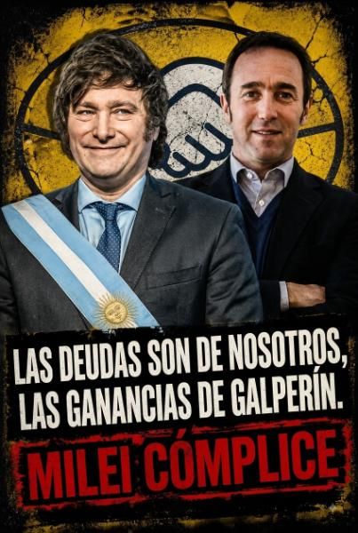 El movimiento Libres del Sur apuntó a Javier Milei y Marcos Galperin por las tasas que cobran las billeteras virtuales.