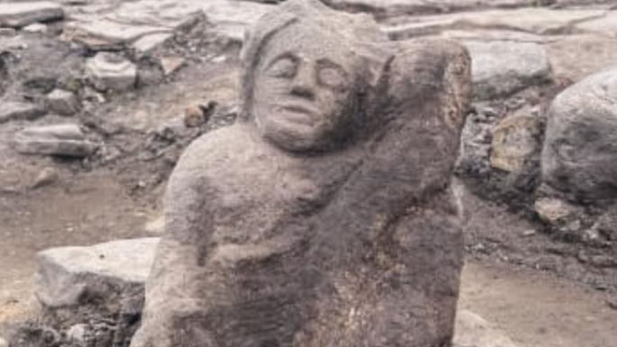 Construido hace casi 2.000 años, el fuerte Vindolanda devuelve a la historia un 'genio guardián' romano oculto durante 1.600 años