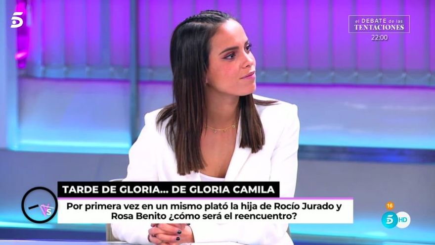 Gloria Camila Ortega en 'Ya son las ocho'