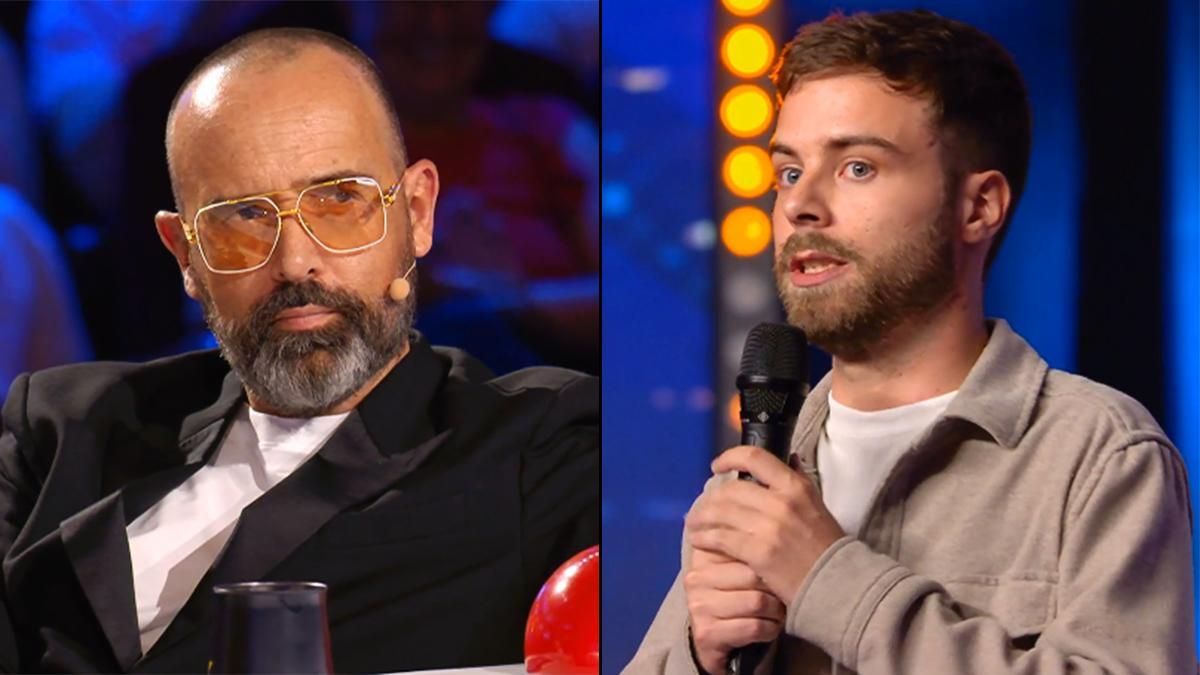 Tensión entre Risto y un concursante de 'Got Talent' por una broma sobre parejas con diferencia de edad: "Te doy un 'no'"