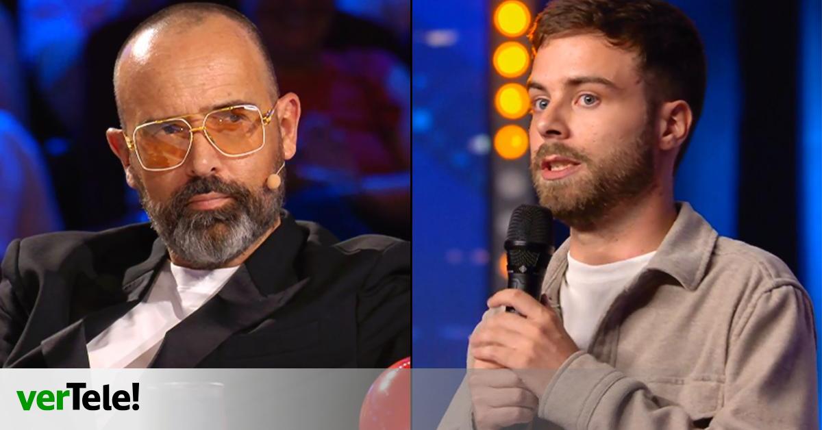 Tensión entre Risto y un concursante de 'Got Talent' por una broma sobre parejas con diferencia de edad: "Te doy un 'no'"