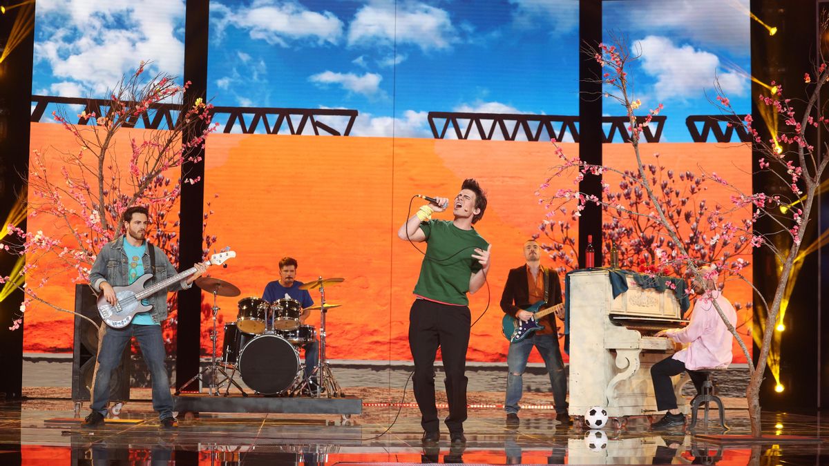 Martin Savi, en la gala 4 de 'Tu cara me suena 13'