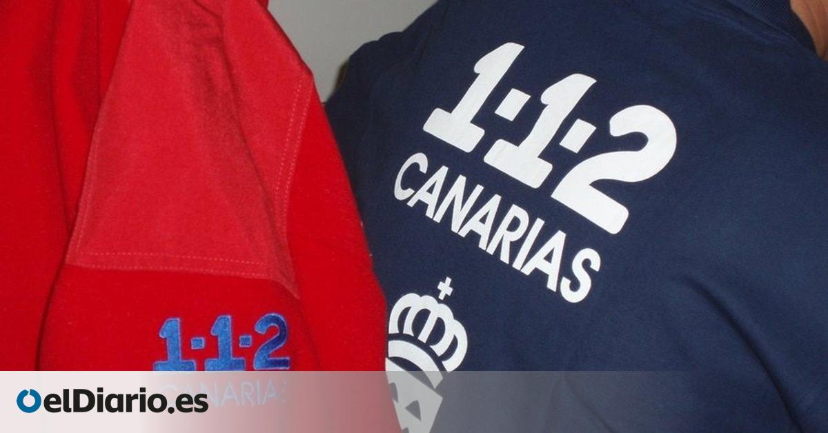 Dos heridos moderados al colisionar sus coches y volcar uno de ellos en la TF-1