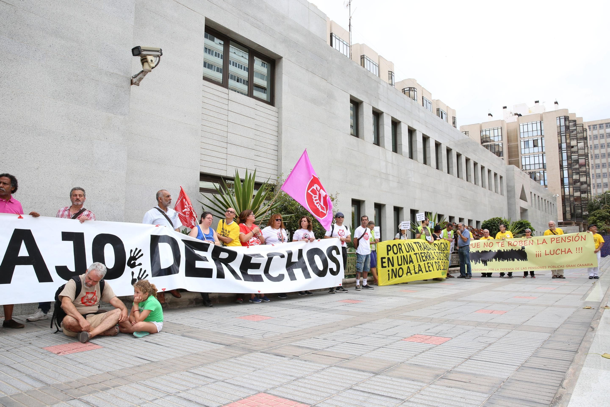 Marcha por la dignidad en Las Palmas de Gran Canaria. Alejandro Ramos.