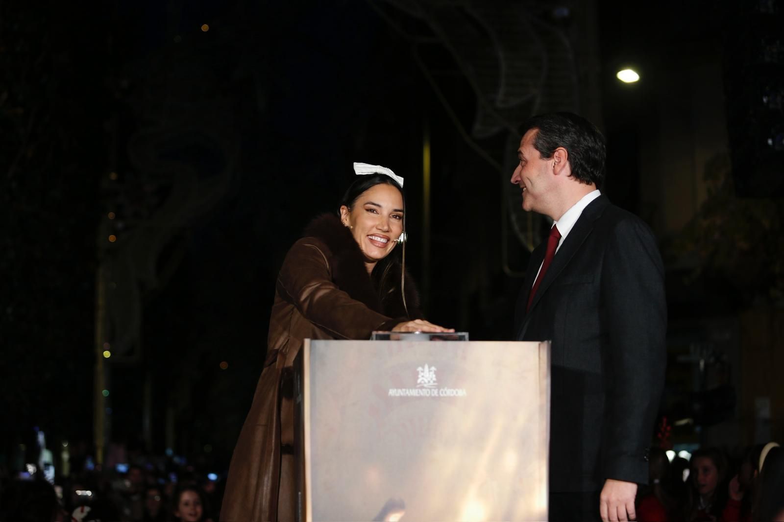 India Martínez enciende la Navidad en Córdoba