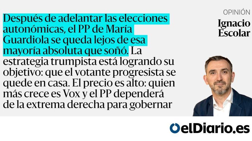 El trumpismo del PP engorda a Vox