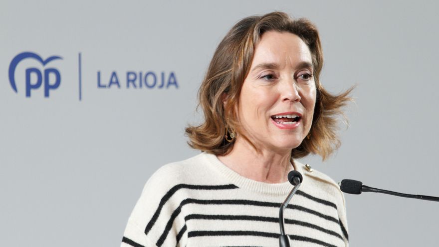 La secretaria general del Partido Popular, Cuca Gamarra.