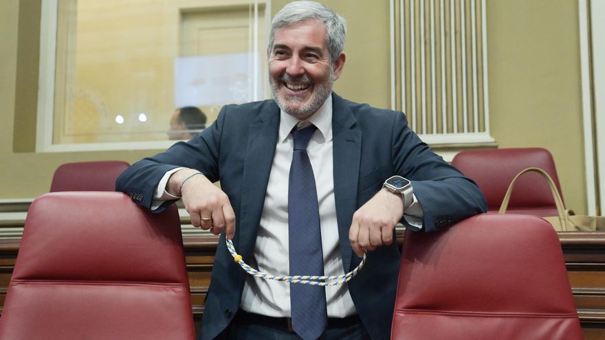 Sesión constitutiva de la XI Legislatura del Parlamento de Canarias, en imágenes