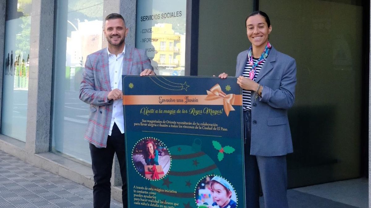 El Paso invita a vivir la magia de los Reyes Magos con la sexta campaña solidaria ‘Envuelve una ilusión’