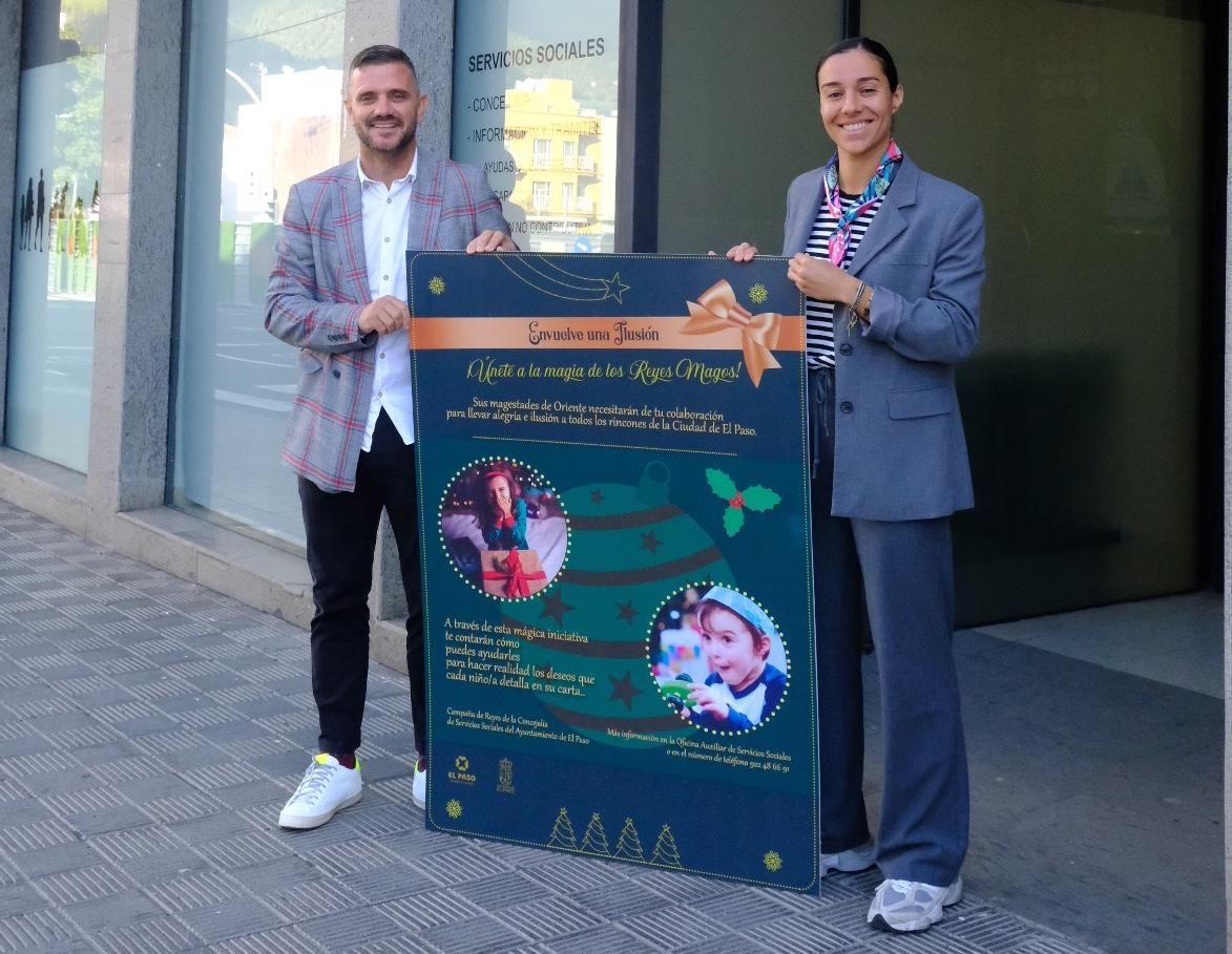 El Paso invita a vivir la magia de los Reyes Magos con la sexta campaña solidaria ‘Envuelve una ilusión’.