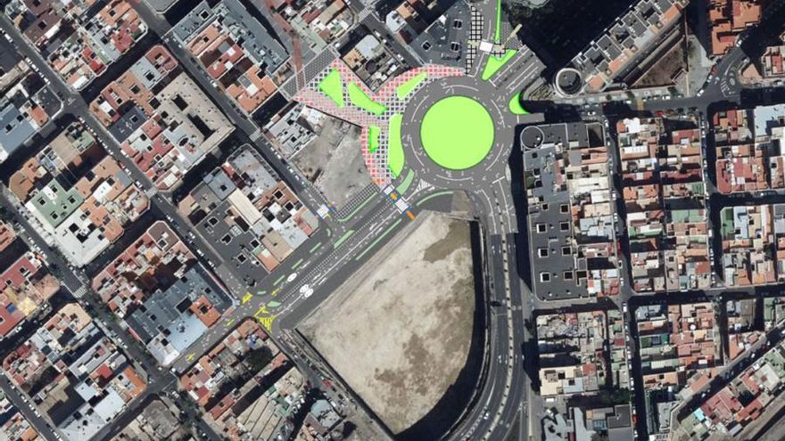 Las Palmas de Gran Canaria licita por 2,5 millones el proyecto de conexión de Mesa y López con el barrio de Guanarteme