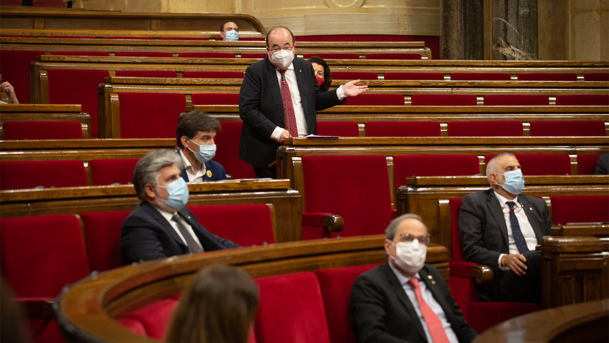 Ciudadanos y el PSC reclaman a Torrent que busque candidatos a la investidura para sustituir a Torra