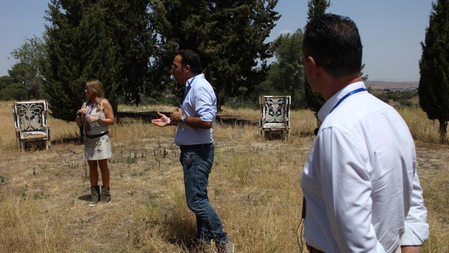 Porter, Jiménez y Baños, en el centro del misterioso círculo