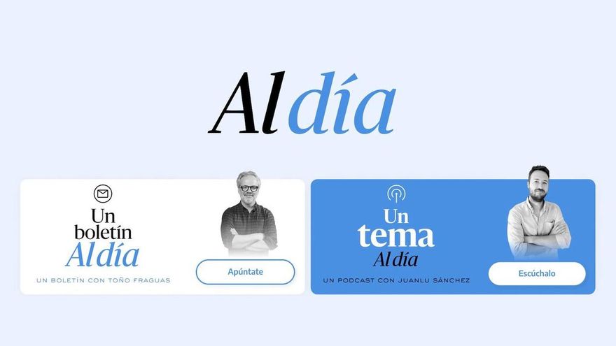 Novedades en 'Al día': el podcast de Juanlu Sánchez crece y Toño Fraguas se hace cargo de la newsletter matinal
