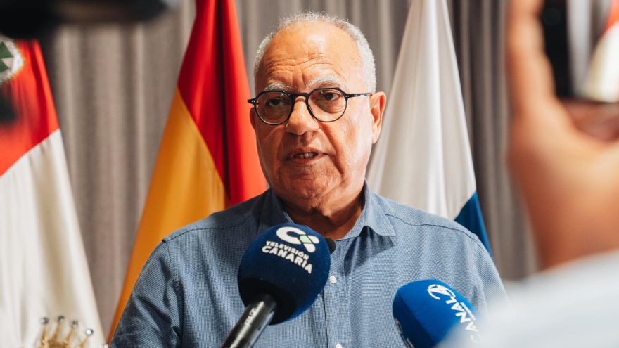 Casimiro Curbelo, portavoz de ASG en el Parlamento de Canarias