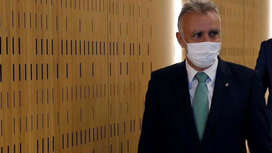 Ángel Víctor Torres defiende la celeridad en las ayudas a La Palma: "Nunca habían llegado tan rápido"