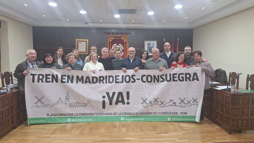 Doce instituciones de Toledo, Ciudad Real y Jaén reclaman el 'tren de la Mancha' al Ministerio de Transportes