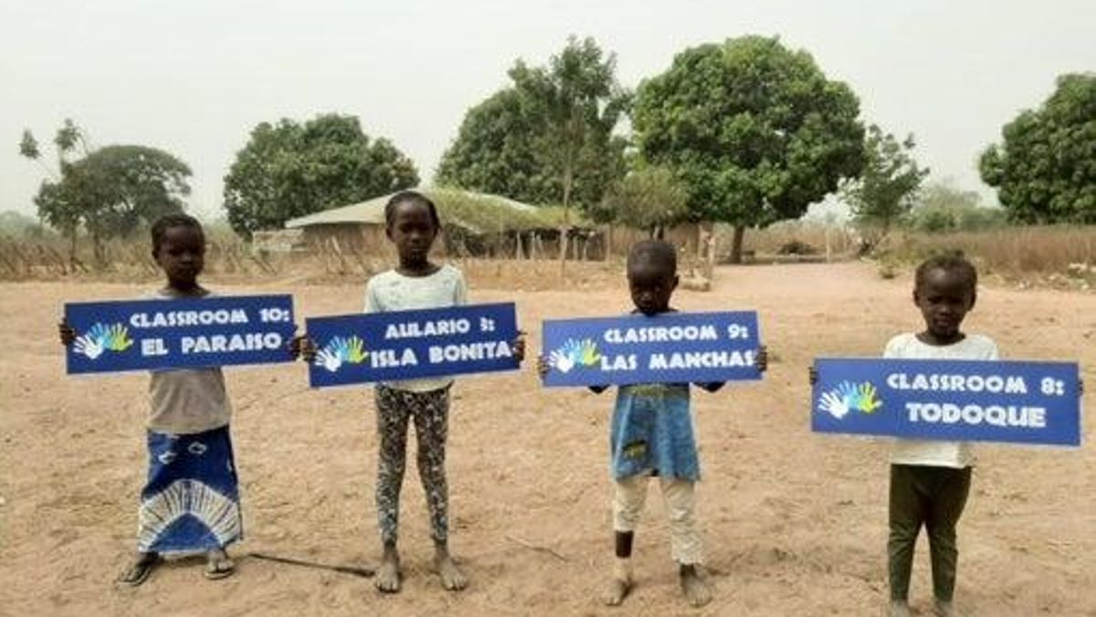 Todoque, El Paraíso y Las Manchas renacen en Gambia para educar a niños de 3 a 6 años