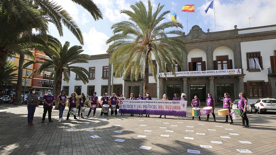 Guía: hora y lugar de las manifestaciones de este 25N en Canarias