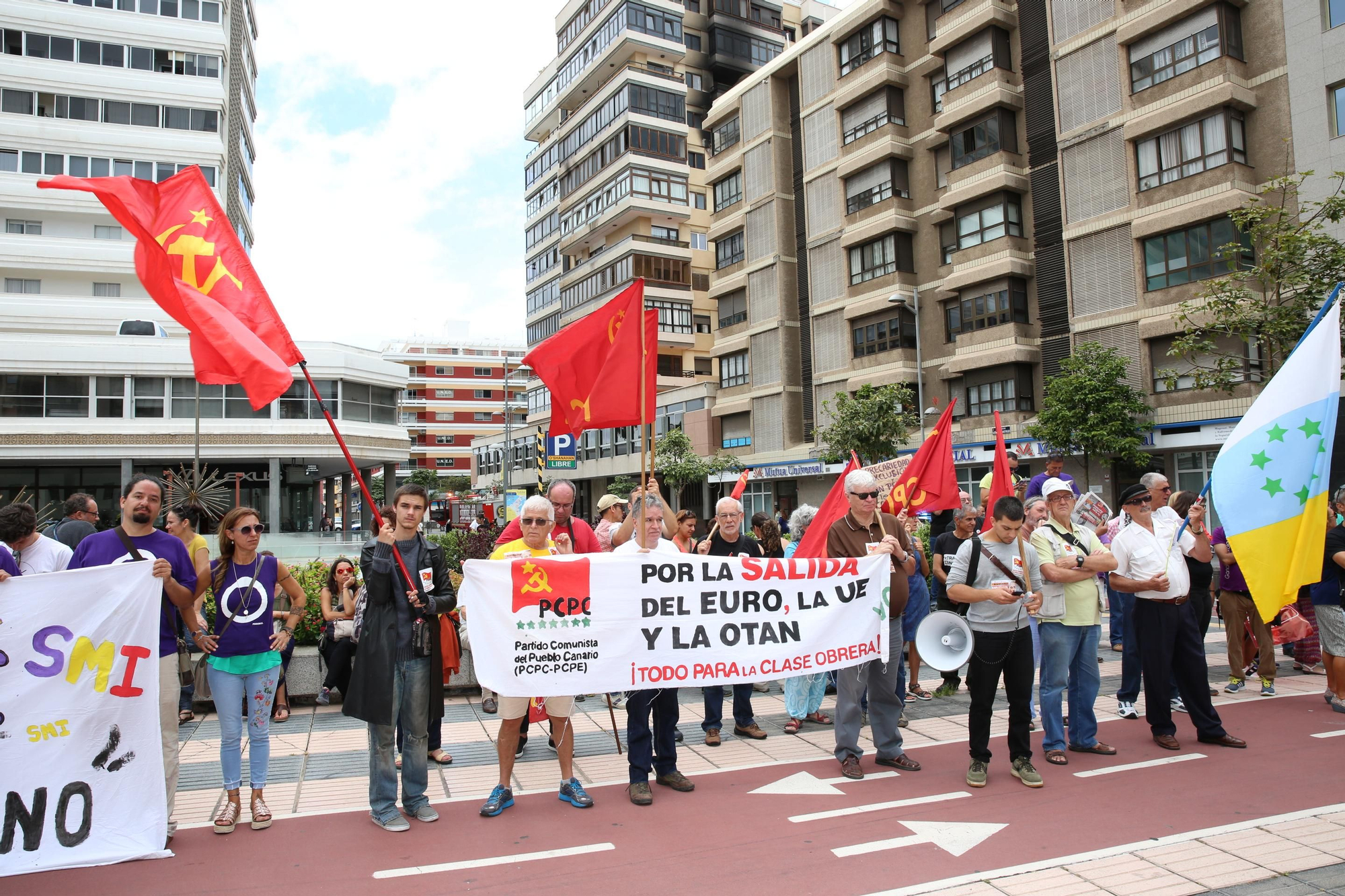 Marcha por la dignidad en Las Palmas de Gran Canaria. Alejandro Ramos.