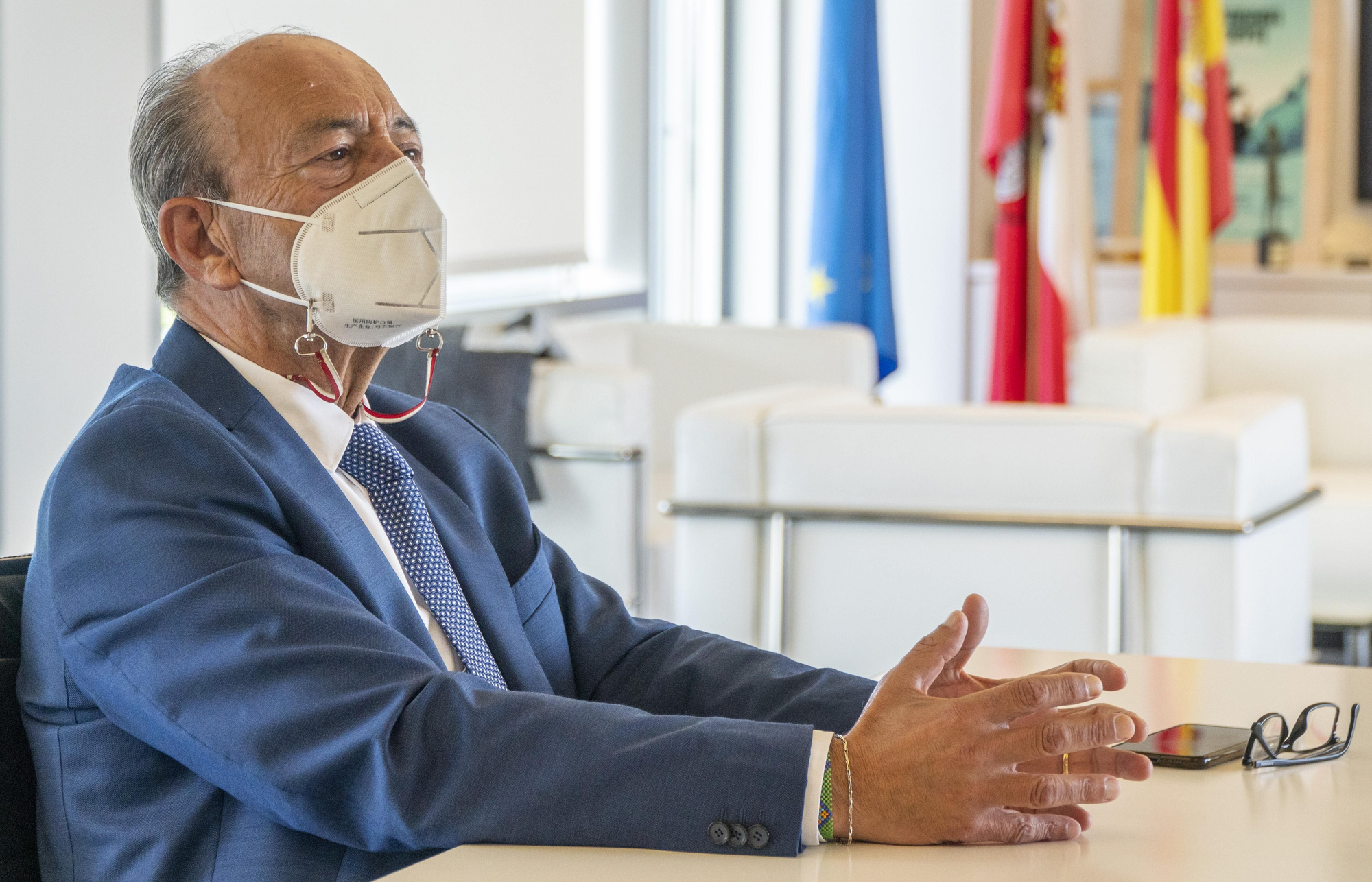 Marcano regresó al Gobierno de Cantabria hace nueve meses.