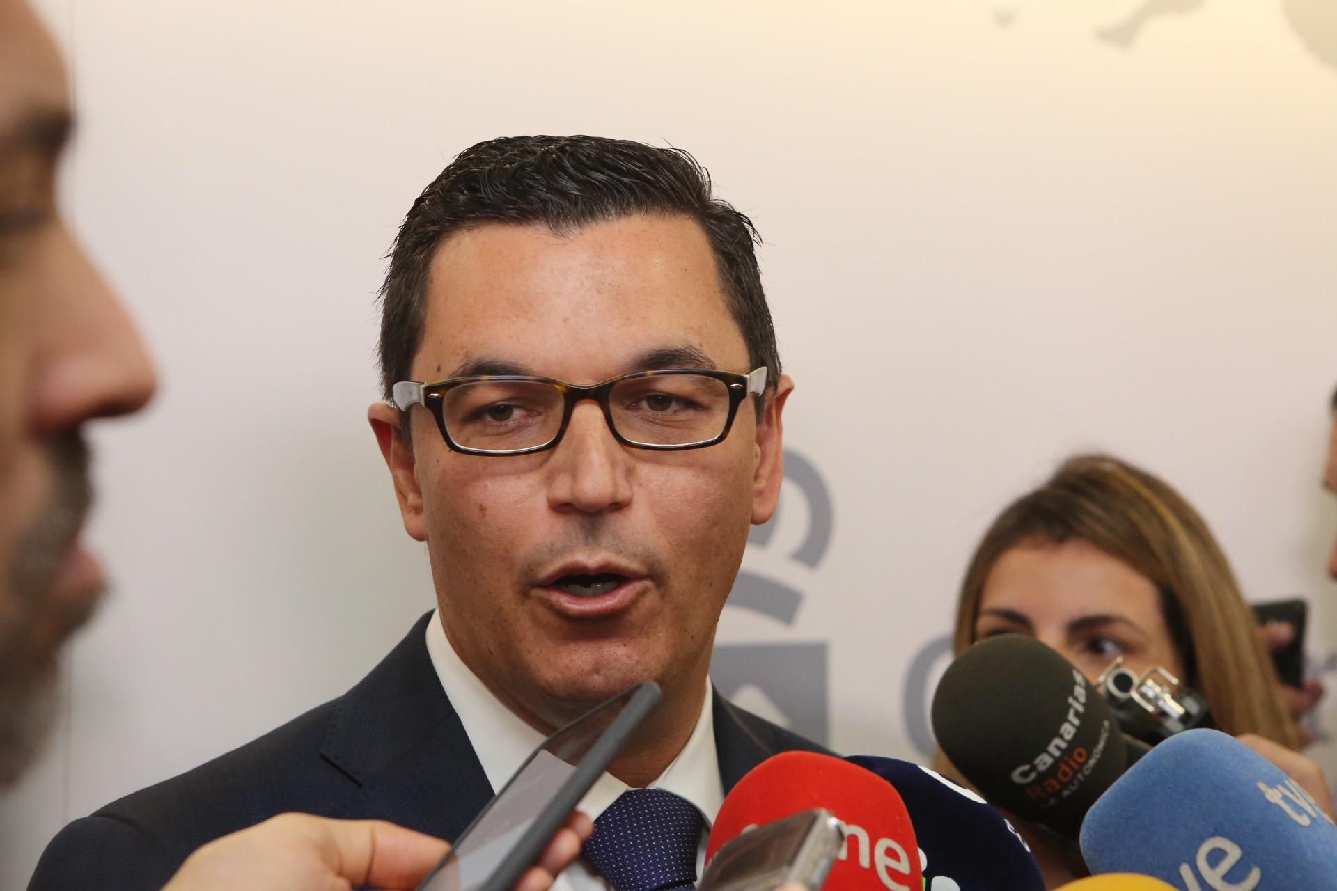 El vicepresidente del Gobierno de Canarias Pablo Rodríguez (ALEJANDRO RAMOS)