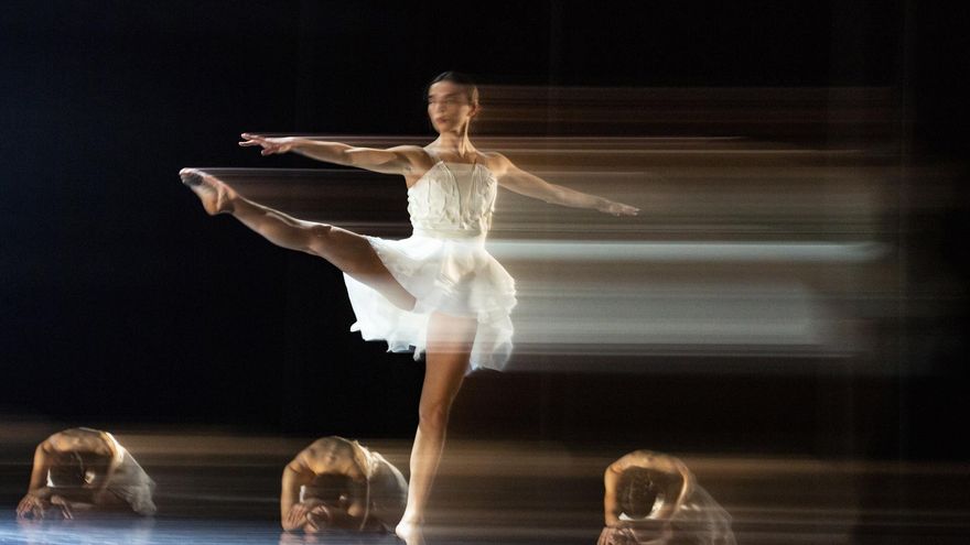 Imagen de archivo de un espectáculo del Ballet Estatal Ruso.