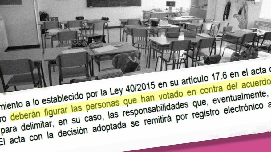 “Coacción" al profesorado: la inspección de Guadalajara pide saber qué vota cada miembro de los claustros escolares