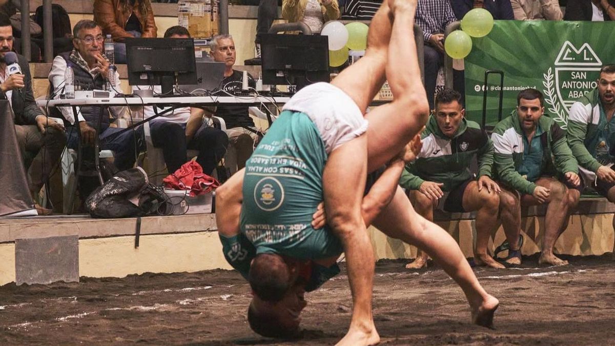 Imagen de archivo de una luchada.