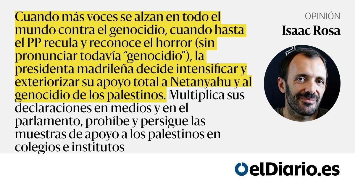 Ayuso concede a Netanyahu la Medalla de Oro de la Comunidad (ficción)