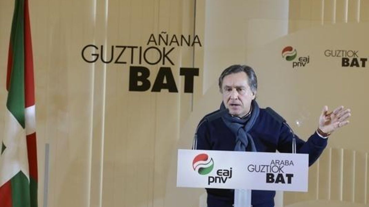 Xabier Aguirre, presidente del PNV de Álava.